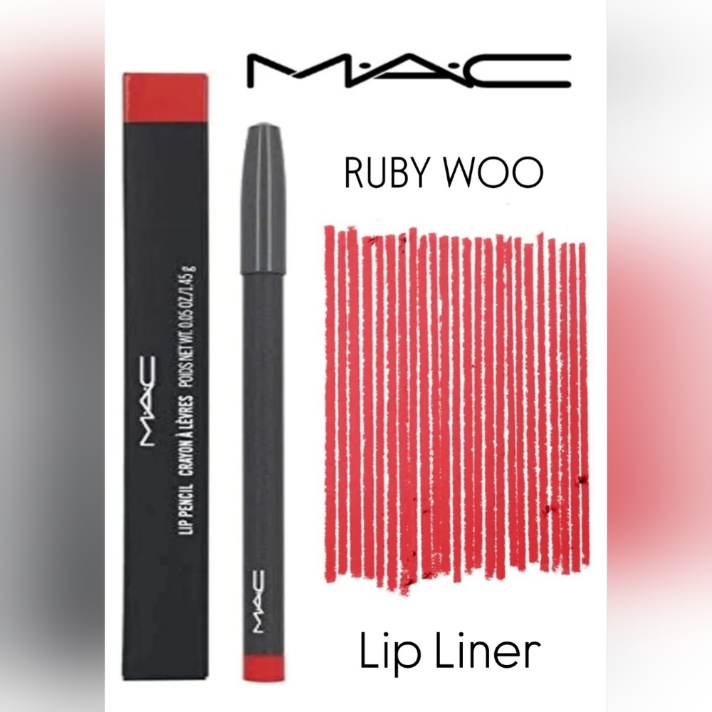 MAC Cosmetics Vibrant Red Lip Liner- Ruby Woo💋